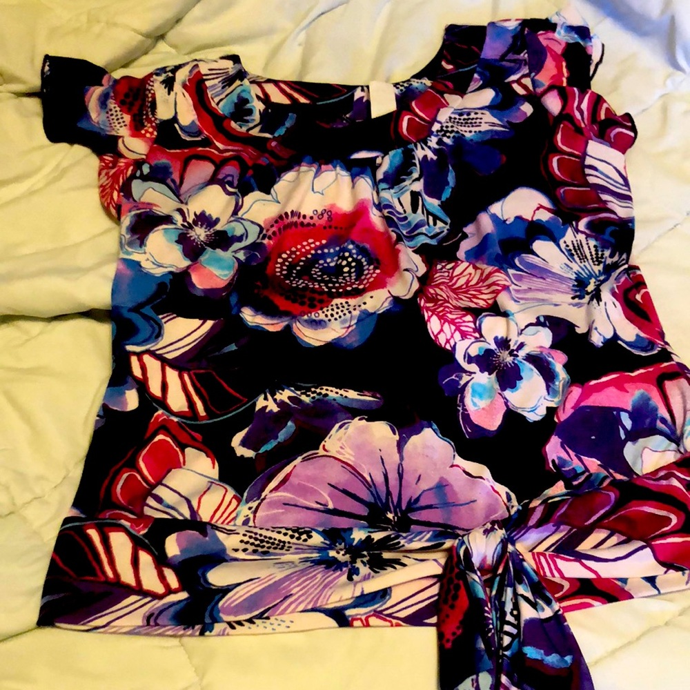 Pretty flower blouse